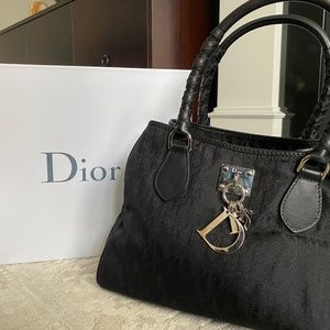 Christian Dior black purse